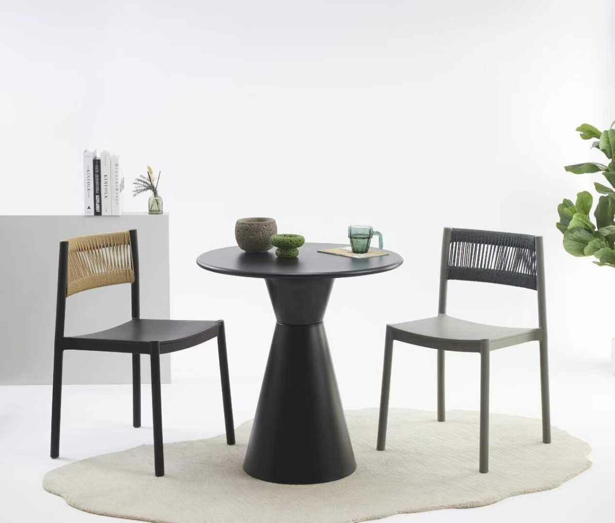 RK-D-910 Modern Rope Dining Chair | Premium Woven Dining Chair | RK Enterprises - Image 2