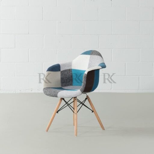 RK-DC-932 Modern Fabric Dining Chair – Comfortable Upholstered Dining Chair - Image 5