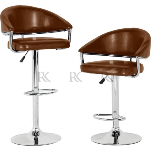 RK-B5004 Modern Leather Bar Stool - Image 3