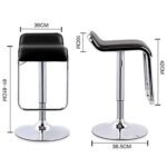RK-B601 Modern Adjustable Bar Stool - Image 3