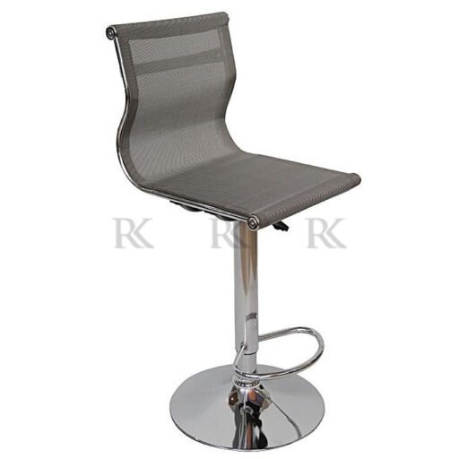 RK-B511 Modern Mesh Bar Stool (Black Finish) - Image 4