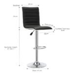 RK-BS210 Modern Bar Stool – Sleek Comfort & Style - Image 2
