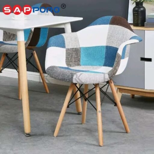 RK-DC-932 Modern Fabric Dining Chair – Comfortable Upholstered Dining Chair - Image 6