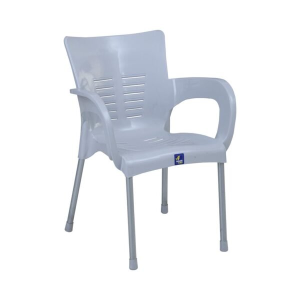 Model: SP-206 – Stackable Plastic Chair with Metal Legs