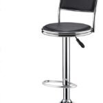 RK-B316 Adjustable Chrome Bar Stool