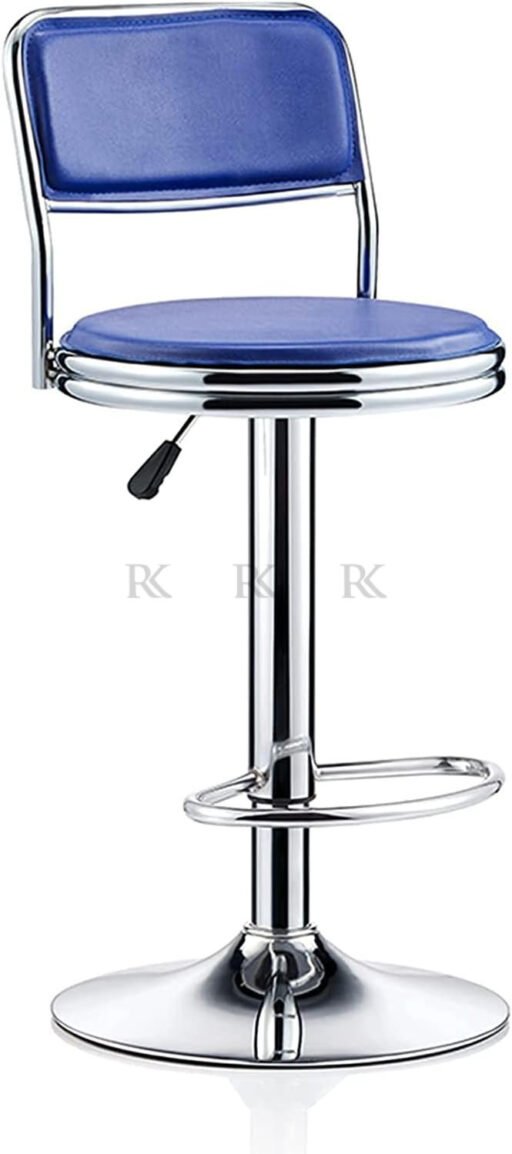 RK-B316 Adjustable Chrome Bar Stool - Image 7