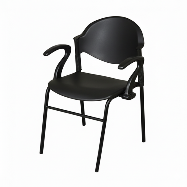 Model B-02-A – Stylish Visitor & Study Chair with Armrests