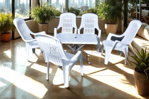 Boss BP-625 Full Plastic High Back Easy Chair - Image 3