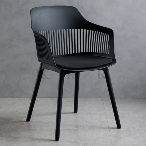 RK-DC-621 Modern Dining Chair – Stylish Plastic Dining Chair with Armrests - Image 5