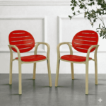 RK-675 Premium Plastic Arm Chair | Heavy Duty Outdoor Chair | RK Enterprises - Image 3