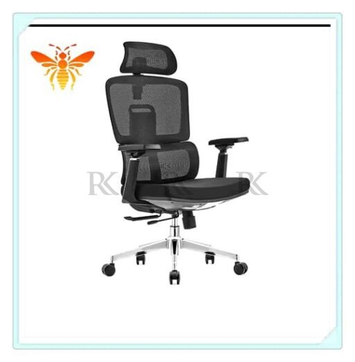 RK-B555A – Ergonomic High-Back Mesh Office Chair - Image 2
