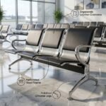 Sun Rise Bright Visitor Sofa 3-Seater with Cushion SAAB S-262-C