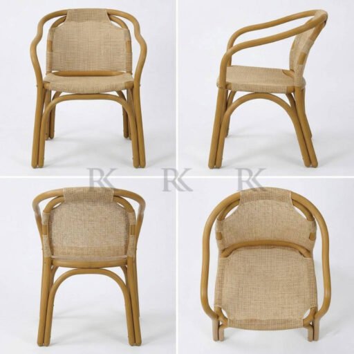 RK-Heaven UPVC Craft Outdoor Chairs Table Set - Image 4