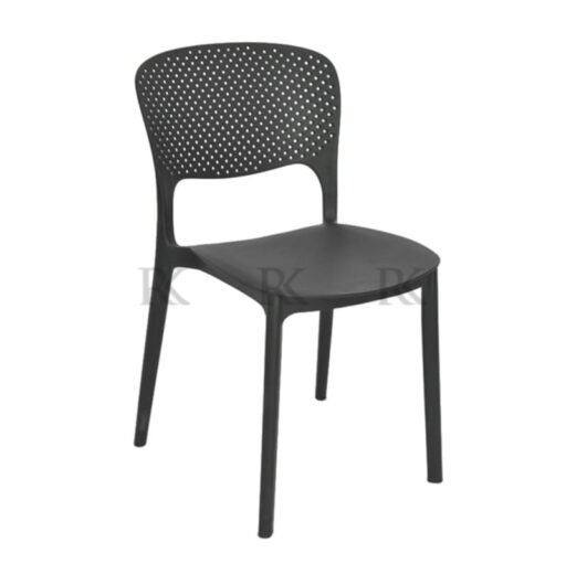 RK-DC37 Modern Plastic Dining Chair | Perforated Back Chair | RK Enterprises