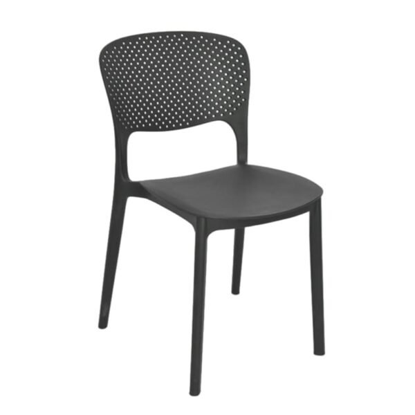 RK-037 Modern Plastic Dining Chair | Perforated Back Chair | RK Enterprises