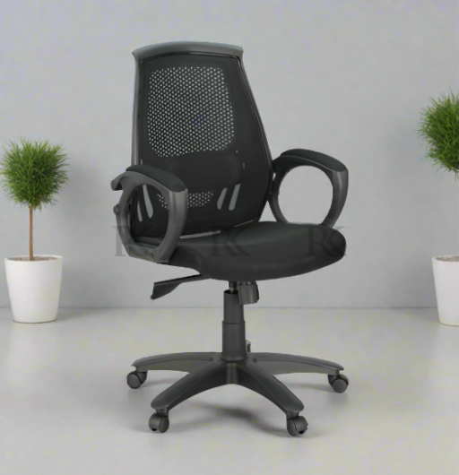 B-544 Aqua Mesh Low Back Revolving Chair - Image 2