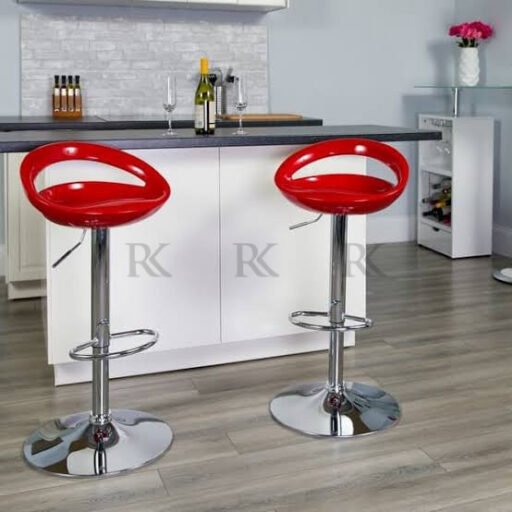 RK-B606 – Modern Green Bar Stool - Image 3