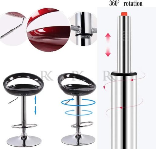 RK-B606 – Modern Green Bar Stool - Image 5