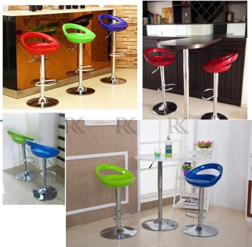 RK-B606 – Modern Green Bar Stool - Image 6