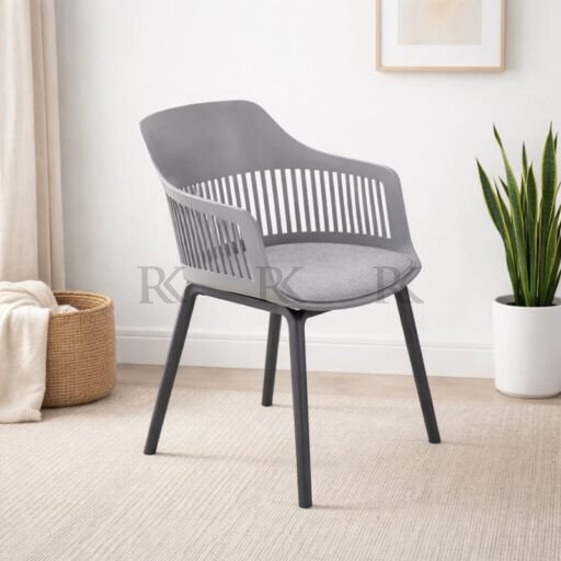 RK-DC-621 Modern Dining Chair – Stylish Plastic Dining Chair with Armrests - Image 11