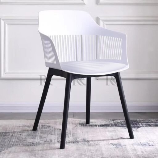 RK-DC-621 Modern Dining Chair – Stylish Plastic Dining Chair with Armrests - Image 12