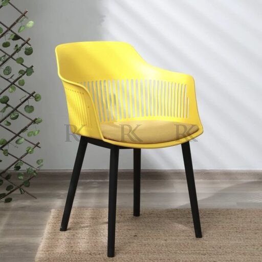 RK-DC-621 Modern Dining Chair – Stylish Plastic Dining Chair with Armrests - Image 8