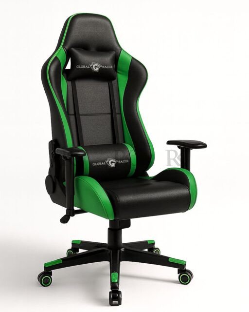 RK Gaming Chair – Global Razer Series (Ergonomic Comfort & Style) - Image 2