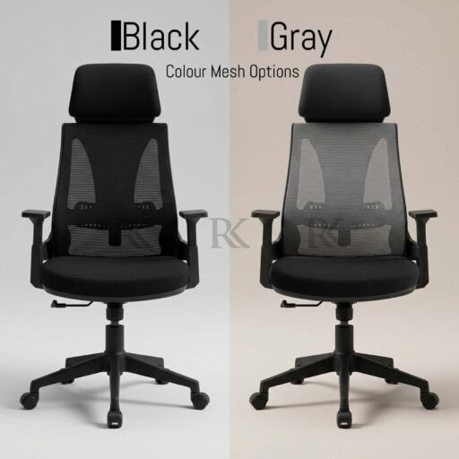 RK-790 Ergonomic Mesh Executive Chair - Image 5