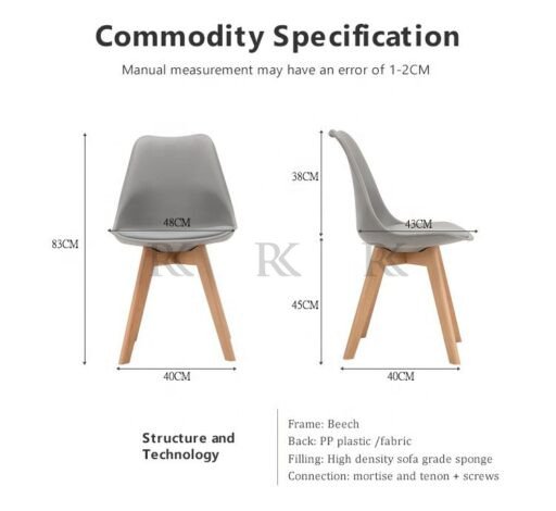 RK-DC101 Modern Dining Chair - Image 7