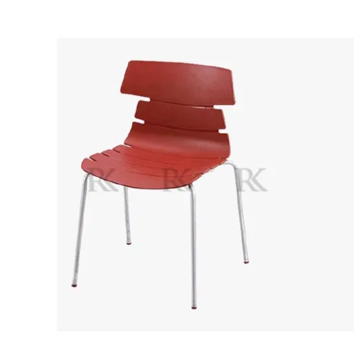 RK-DC320 Modern Stackable Chair | Chrome Metal Legs & Flexible Seat | RK Enterprises - Image 3