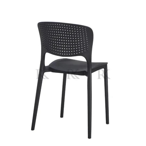 RK-DC37 Modern Plastic Dining Chair | Perforated Back Chair | RK Enterprises - Image 4