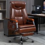 RK-B8216 – Premium Reclining Leather Boss Chair with Footrest
