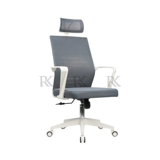 RK-M905 – High Back Mesh Ergonomic Office Chair with Adjustable Headrest - Image 5