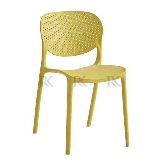 RK-DC37 Modern Plastic Dining Chair | Perforated Back Chair | RK Enterprises - Image 7