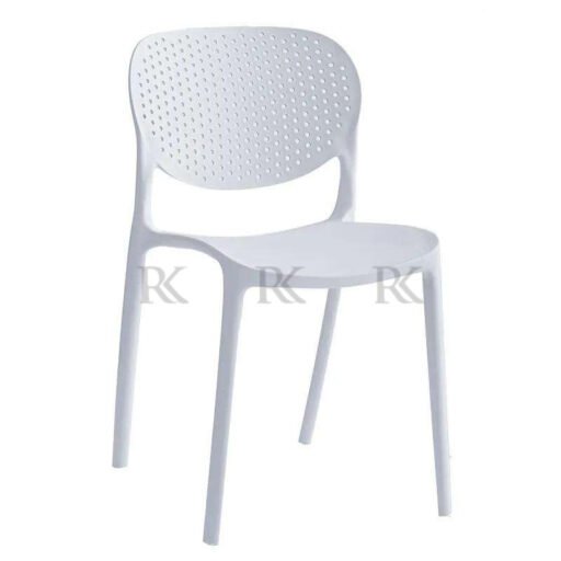 RK-DC37 Modern Plastic Dining Chair | Perforated Back Chair | RK Enterprises - Image 8