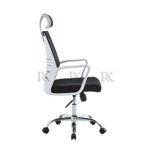 RK-M905 – High Back Mesh Ergonomic Office Chair with Adjustable Headrest - Image 9
