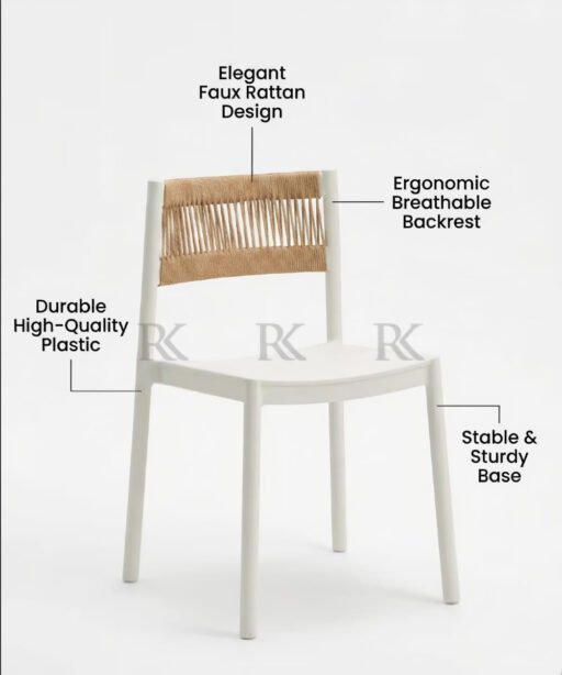 RK-DC-910 Modern Rope Dining Chair | Premium Woven Dining Chair | RK Enterprises - Image 8