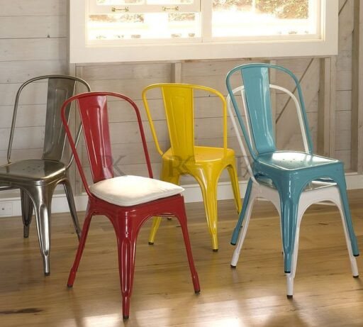 RK-MC-318 Metal Dining Chair - Image 7