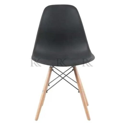 RK-DC-212 Modern Dining Chair – Stylish Molded Plastic Chair with Wooden Legs - Image 7