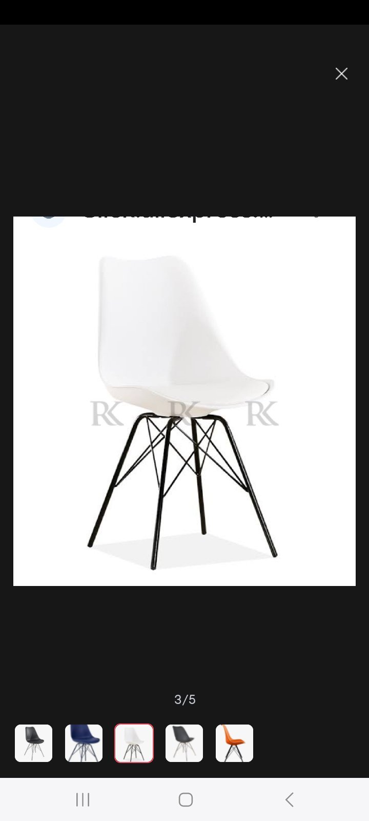 2026/08/1000120992.jpg RK-DC101-MS Modern Dining Chair - Image 1
