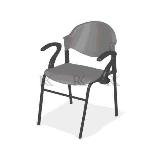 RK-02A Visitor Chair – Comfortable Office & Waiting Area Chair - Image 5