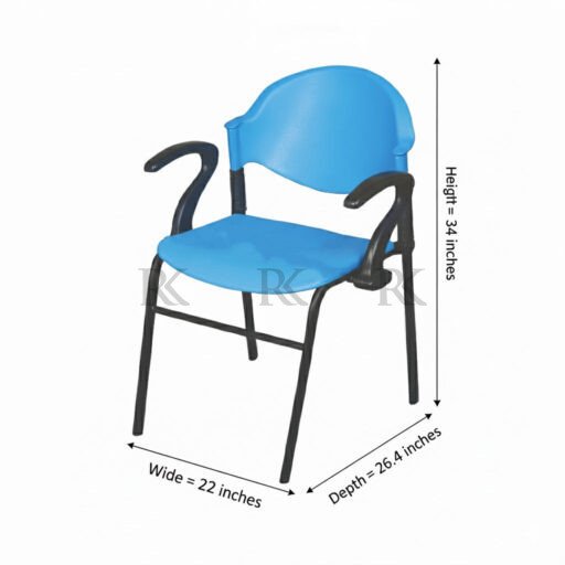 RK-02A Visitor Chair – Comfortable Office & Waiting Area Chair - Image 3